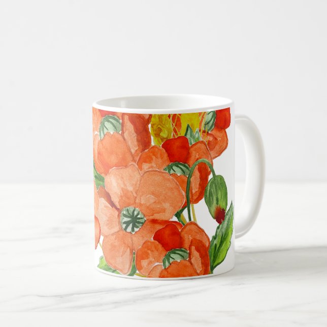 Söta, vattentorkare kaffemugg (Framsida höger)
