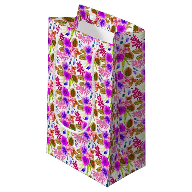 Söta vintage blommönster (Framsidan Vinklad)