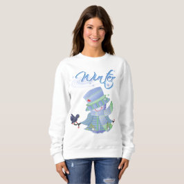 Söta vinterblues t shirt