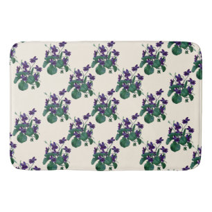 Söta Violets efter mäktig Bathroom Matta