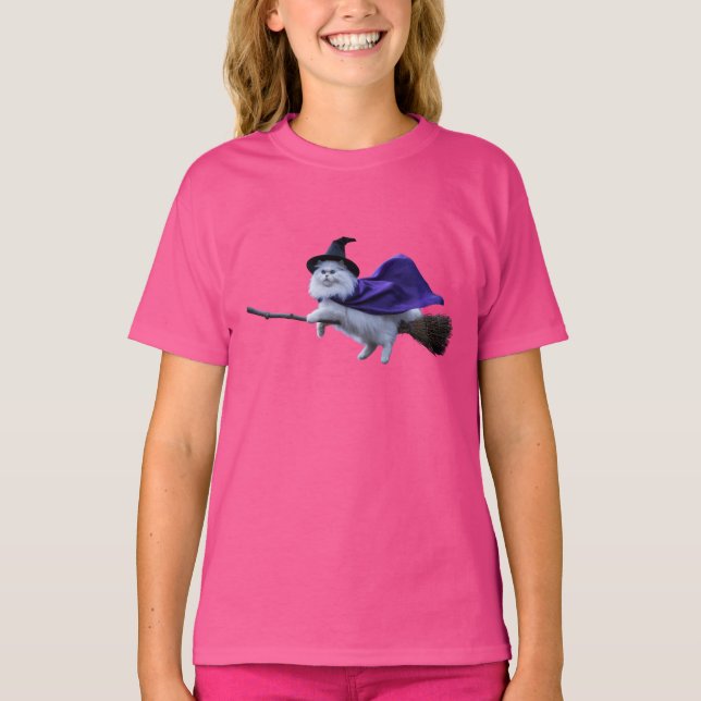 Söta vita persiska häx barn- t shirt (Framsida)