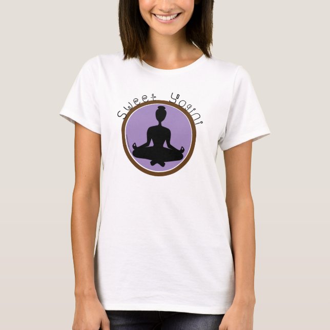 Söta Yogini Tee Shirt (Framsida)
