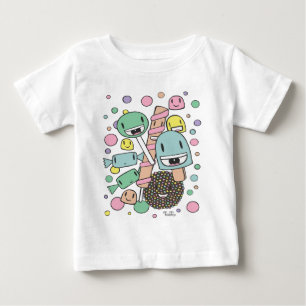 Sötar Candy Halloween Lollipops Gummy Drops T Shirt