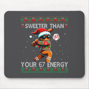 Sötare än din 67 Energy Gingerbread Baseboll C Musmatta