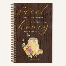 Sötare än Honung Psalm 119 Scripture Journal