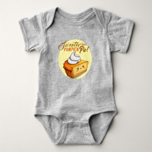 Sötare än pumkin paj Baby Bodykostym T Shirt