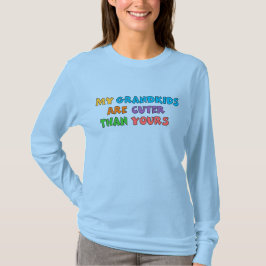 Sötare barnbarn Kvinnors grundläggande långärmad t Shirt