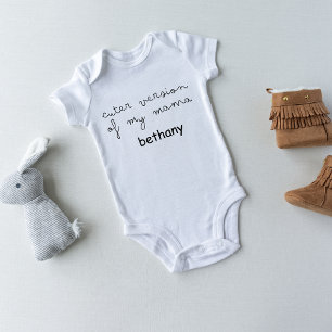 Sötare version av min mamma – baby t shirt