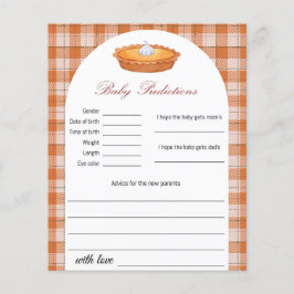 Sötaste Baby Förutsägelse Spelkort