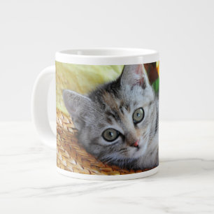 Sötaste babyndjur Lugnande kattunge Jumbo Mugg