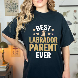 Sötaste bästa Labradorförälder någonsin Gul Lab-äl T Shirt