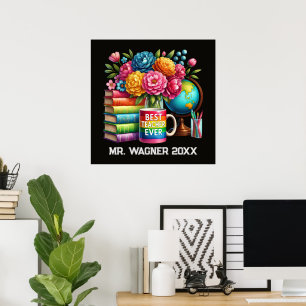 Sötaste bästa lärare någonsin lägg till namn poster
