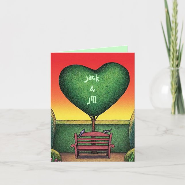 Sötaste dagen Valentine Card anpassar en topp Helgkort (Framsida)