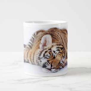 Sötaste djurungar Sömnig tigerunge Jumbo Mugg