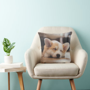 Sötaste djurungar Sövande Corgi Kudde