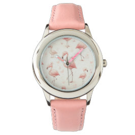 Sötaste Flamingoflocken Armbandsur