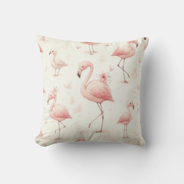 Sötaste Flamingoflocken Kudde (Framsida)