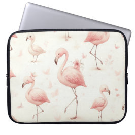 Sötaste Flamingoflocken Laptop Fodral