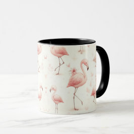 Sötaste flamingoflocken mugg