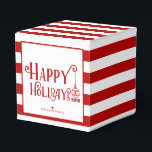 Sötaste Glad helg | Anpassningsbar Jul Presentaskar<br><div class="desc">Ikväll fira helgdagarna i år med den här söta jouren som glad helg. Det innehåller ord "Glad helg" i en text med ett viskigt stil. Underliggande är en plats för ditt namn eller din familj namn. Att också hänga av änden av ett av brev är en söt höger för julvila...</div>