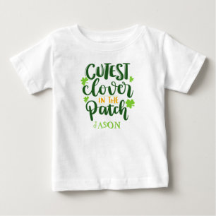 Sötaste klöver i lappen St Paddy rolig citat namn T Shirt