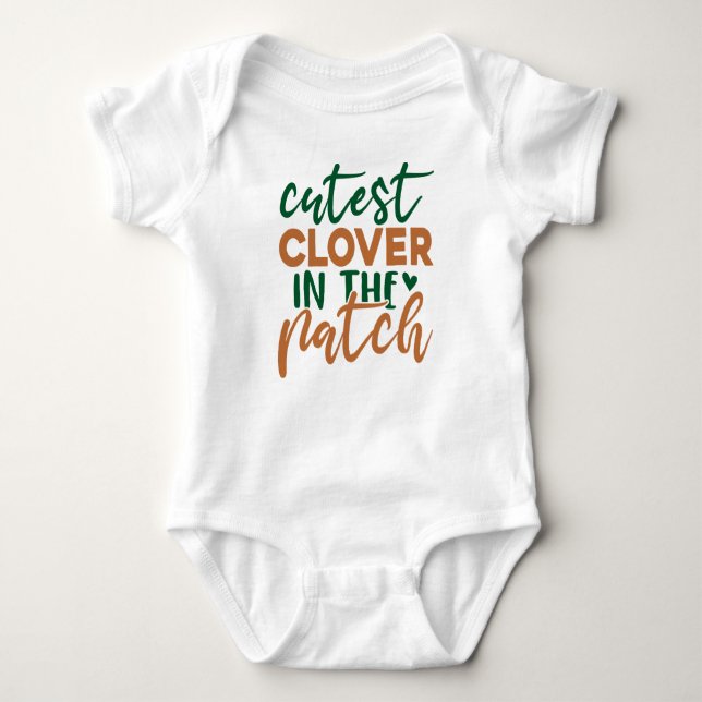 Sötaste klöver i lappen St Patrick's-60863 T Shirt (Framsida)
