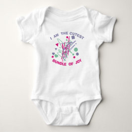 Sötaste Knippe Rosa Lila Turkos Former Linjer T Shirt