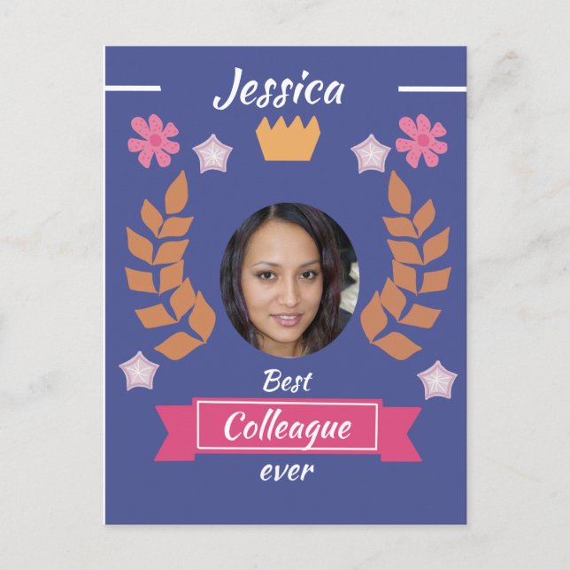 sötaste kollega någonsin - jobb  vykort (Framsida)