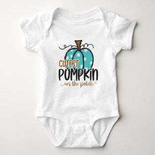 Sötaste lilla pumpa baby bodysuit t shirt
