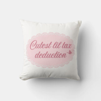 Sötaste Lilla Skattereduktion – Rosa Whimsical Spe Kudde