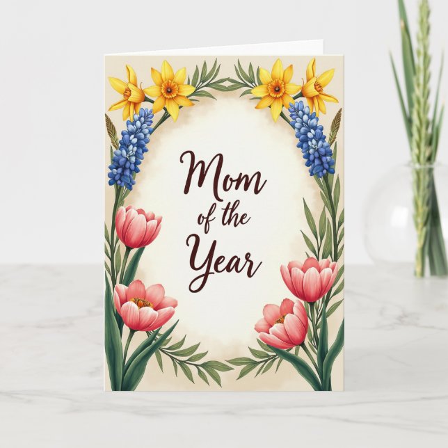 Sötaste Mamma Årets Kort (Framsida)