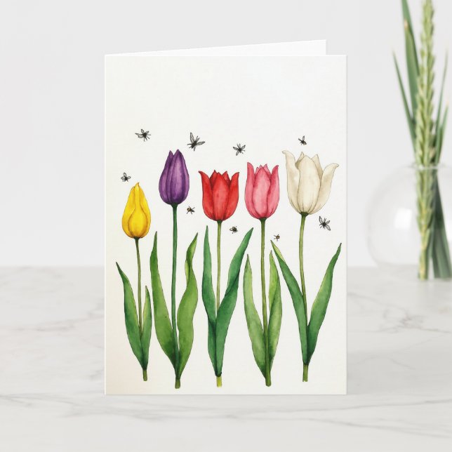Sötaste Mamma Bouquet Dag Kort (Framsida)