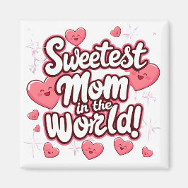Sötaste Mamma i världen Magnet