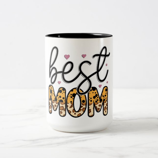 Sötaste mamma  Två-Tonad mugg (Center)