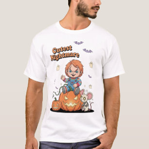 Sötaste Mardröm Chucky Halloween T Shirt