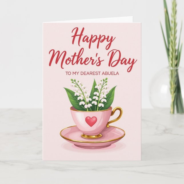 Sötaste Mormor Mors Dag-kort Kort (Framsida)