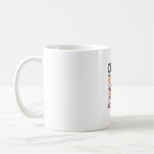 Sötaste pumpen i lappen Halloween tröja design Kaffemugg
