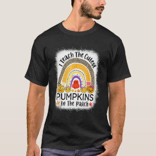 Sötaste pumporna i lappar Leopardygn regnboög söt T Shirt
