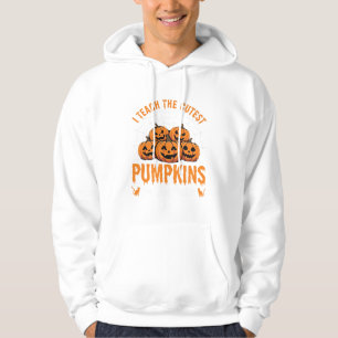 Sötaste pumporna i lapparken lärare Halloween_1 Hoodie