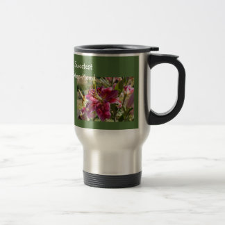 Sötaste styvmamma-gåvor Kaffe muggar Liljor anpass