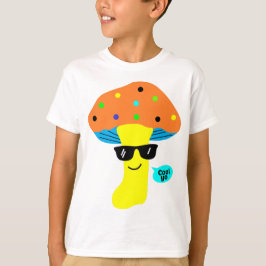 sötaste svamp med glasögon t shirt