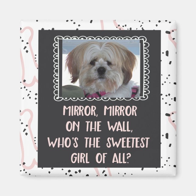 Sötaste tjejen i hela Anpassningsbarna Photo Magne Magnet (Framsidan)