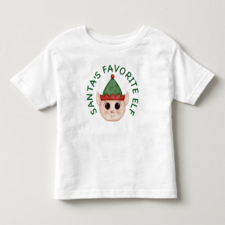 Sötaste tomtens favorit tomte jul baby t-shirt