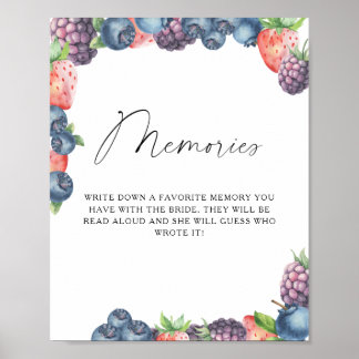 Sötbär - minnen med bruden poster