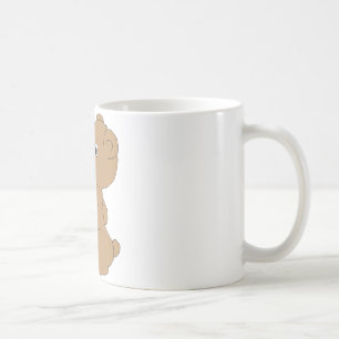 Sötbjörnskonst Hand plockade Baby Björnkonst Kaffemugg