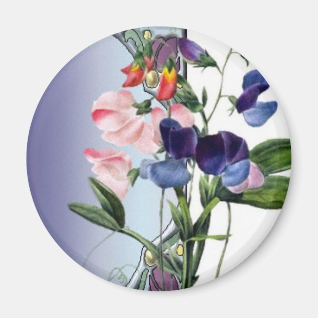 Sötblommor Magnet (Framsidan)