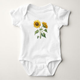 Sötblommor Vild Flowers, Adsible Baby T Shirt