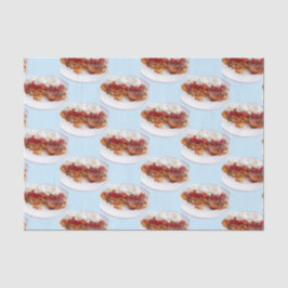 Sötbröd med jordgubbar och grädde