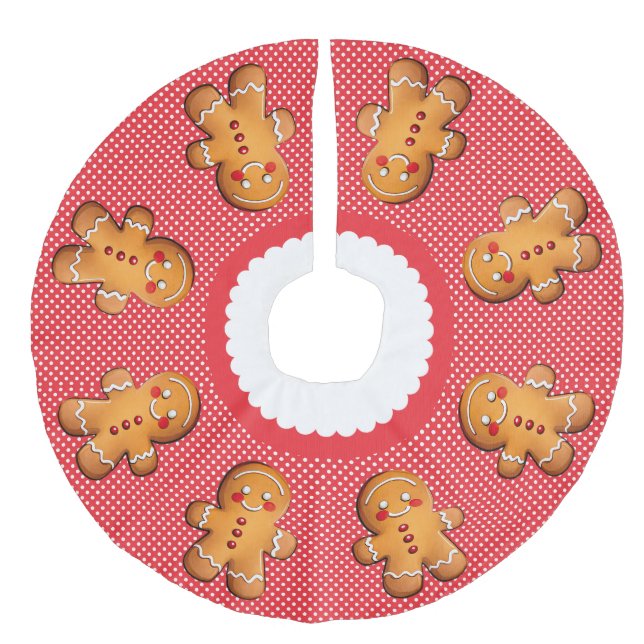 Sötbröd Monogram Julgransmatta Fusklinne (Framsidan)