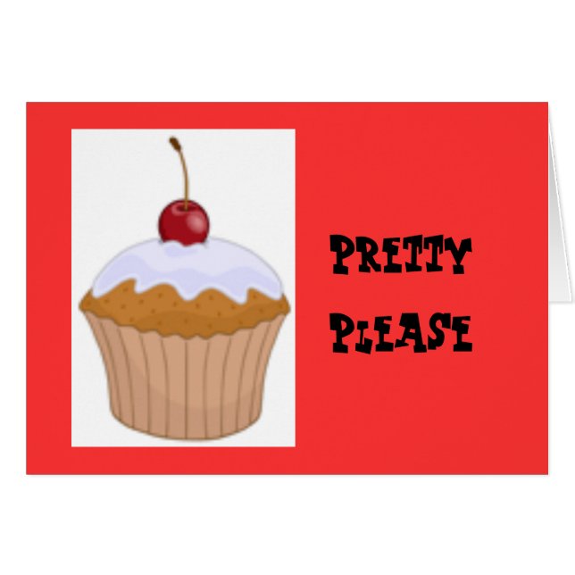 Söten behar hälsningskort (Framsidan Horizontal)